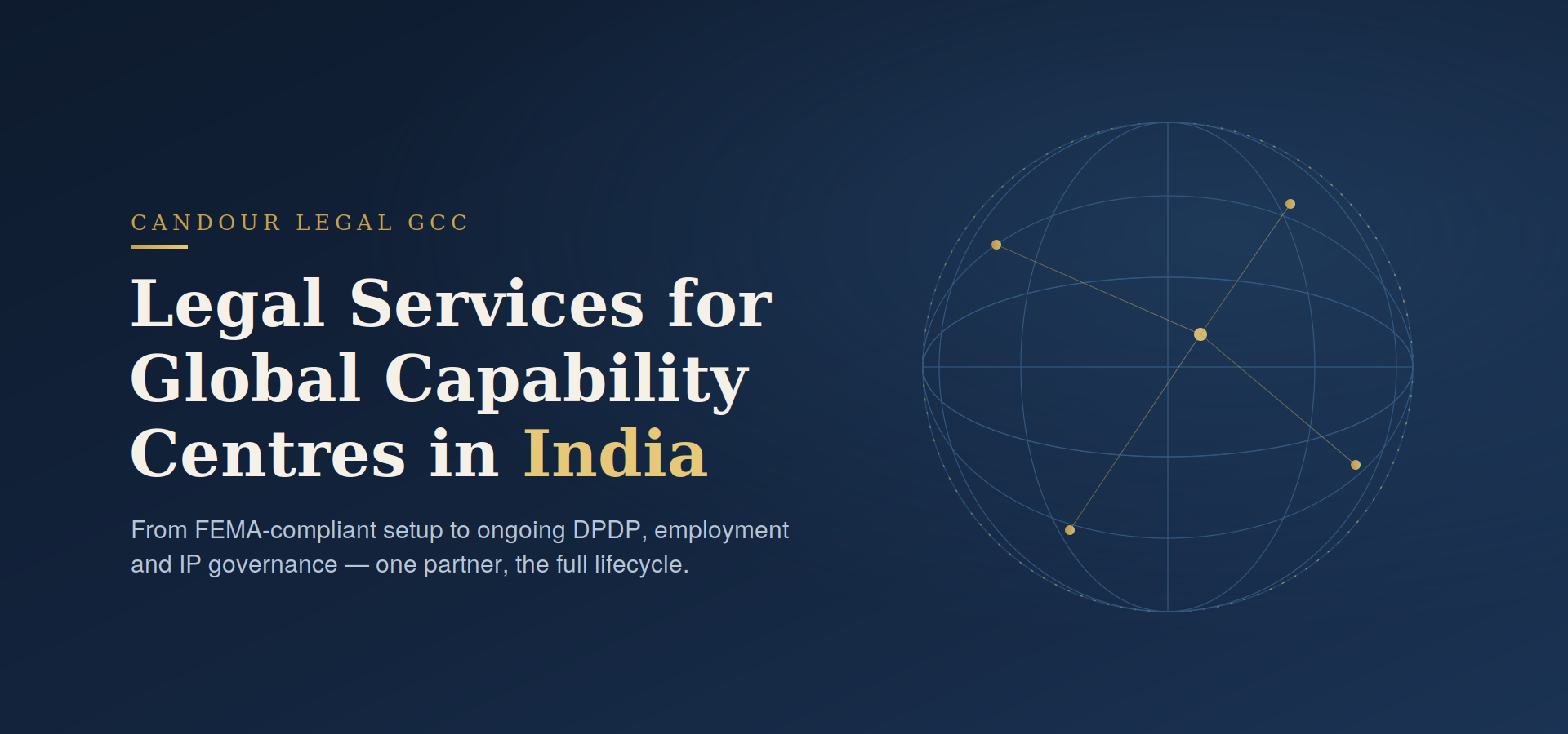 Candour Legal GCC — legal services for Global Capability Centres in India